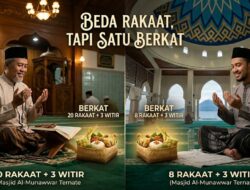 Sosio-Puasa | Hari -10/11 : BEDA RAKAAT, SATU BERKAT
