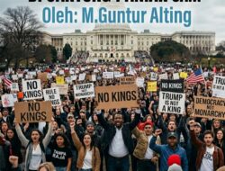 GEMURUH “NO KINGS” DI JANTUNG PAMAN SAM