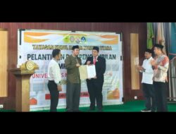 UNSAN Bacan Kembali Kukuhkan Yudhi Eka Prasetya Sebagai Rektor