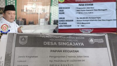 LSM KCBI Laporkan Kejanggalan Proyek Aspal dan Jalan Desa ke Aparat Hukum