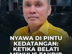 NYAWA Di PINTU KEDATANGAN
