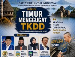 DPRD Timur Indonesia Debat TKDD di Bacarita SIDEGO : TKDD dan Nasib Daerah Tertinggal