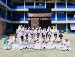 Serba Putih Ihram, Jemaah Kecil SIT Darul Fikri Makassar Jalani Manasik Haji