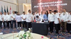 PELANTIKAN MUKSIN THALIB DIHADIRI KETUM KADIN ANINDYA BAKRI DAN KONGLOMERAT JAMES RIADY