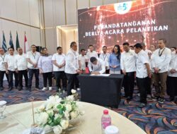 PELANTIKAN MUKSIN THALIB DIHADIRI KETUM KADIN ANINDYA BAKRI DAN KONGLOMERAT JAMES RIADY